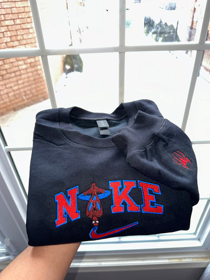 SPIDER Embroidered sweatshirt – Size small (Only One Available!)