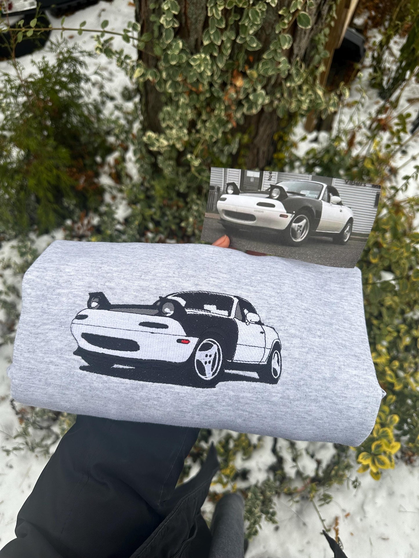 Personalized Car Hoodie | Custom Vehicle Sweatshirt