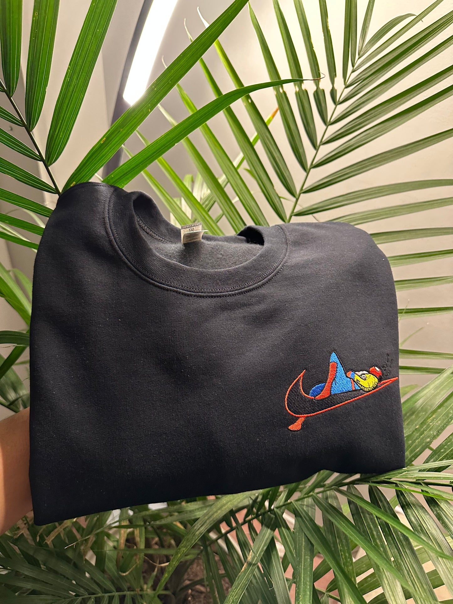 Spider Custom Embroidered Tshirt – Size large (Only One Available!)