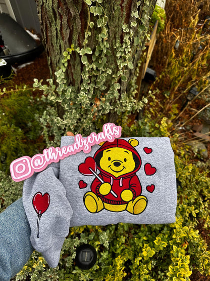 Sweet Bear Lollipop Sweatshirt – Cute Storybook Love Design