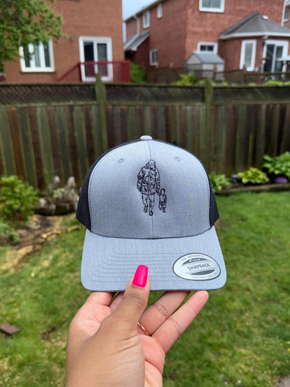 Personalized Dad Trucker Hat ,Custom Fathers Day Gift, New Dad Gift, Gift for Husband, Dad Birthday Gift,Papa Cap