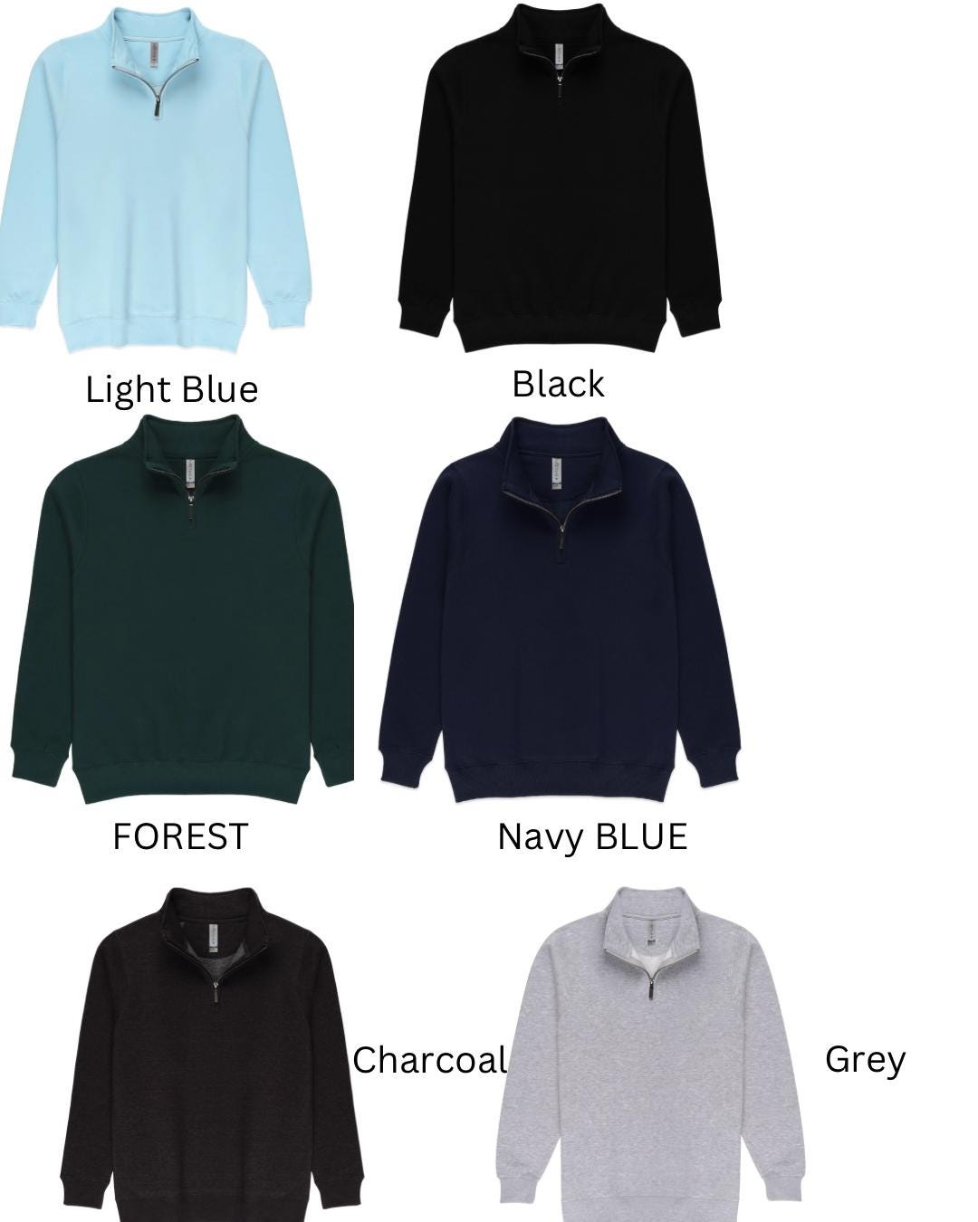 Custom RN Quarter Zip – Personalized Nurse Embroidered Pullover