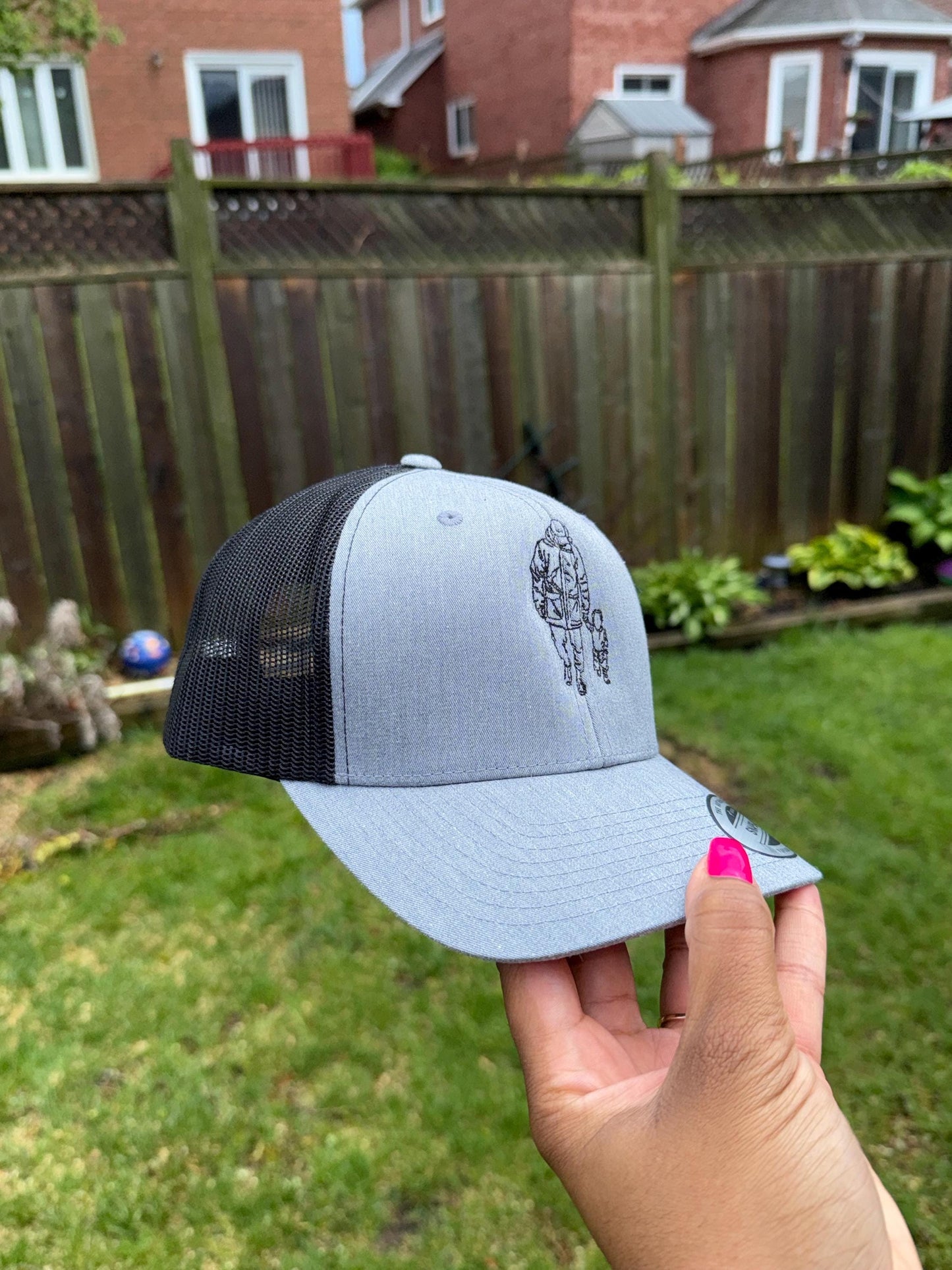 Personalized Dad Trucker Hat ,Custom Fathers Day Gift, New Dad Gift, Gift for Husband, Dad Birthday Gift,Papa Cap