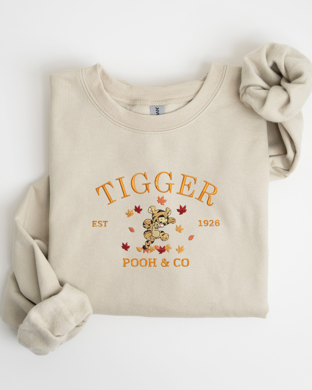 Tigger Custom Embroidered sweatshirt
– Size small (Only One Available!)