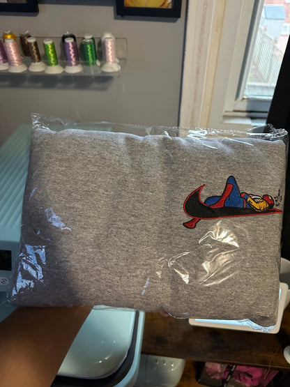 SPIDER Embroidered sweatshirt – Size large (Only One Available!)