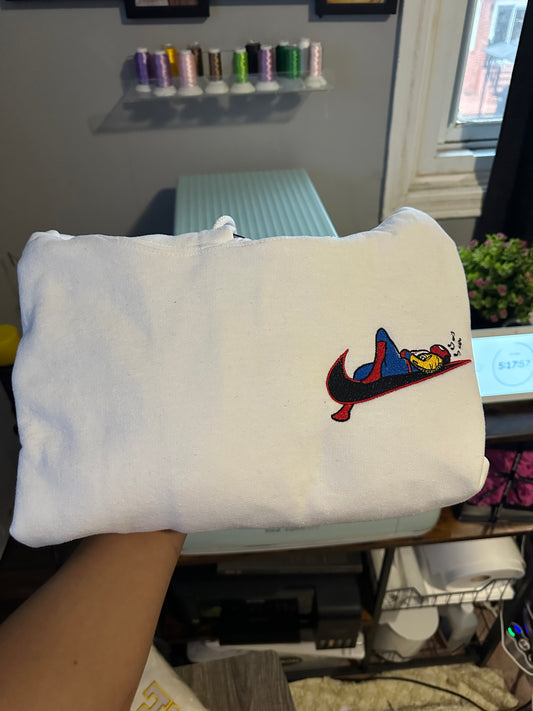 Spider Embroidered Hoodie – Size large (Only One Available!)