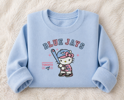 Blue Jays Inspired Kitty Sweatshirt