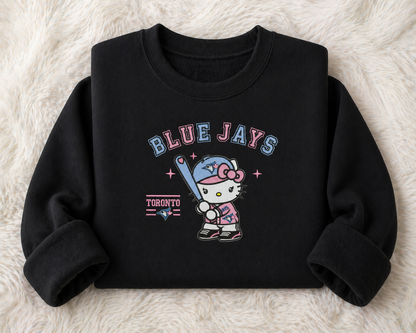 Blue Jays Inspired Kitty Sweatshirt