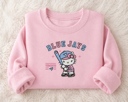 Blue Jays Inspired Kitty Sweatshirt