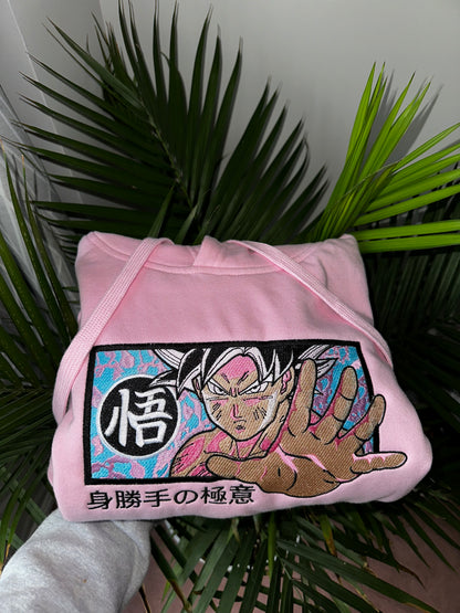 Dragon Ball Z Custom Embroidered Hoodie 
– Size 2X and SMALL(Only One Available!)