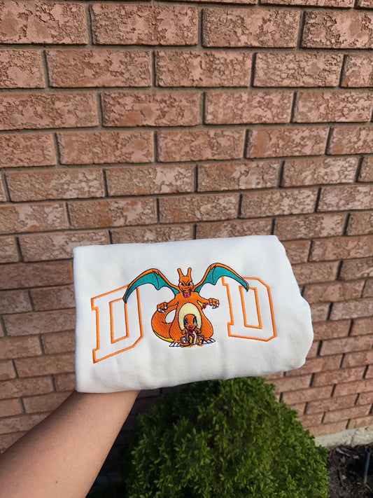 Custom Embroidered Character Dad Shirt
