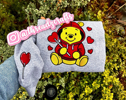 Sweet Bear Lollipop Sweatshirt – Cute Storybook Love Design