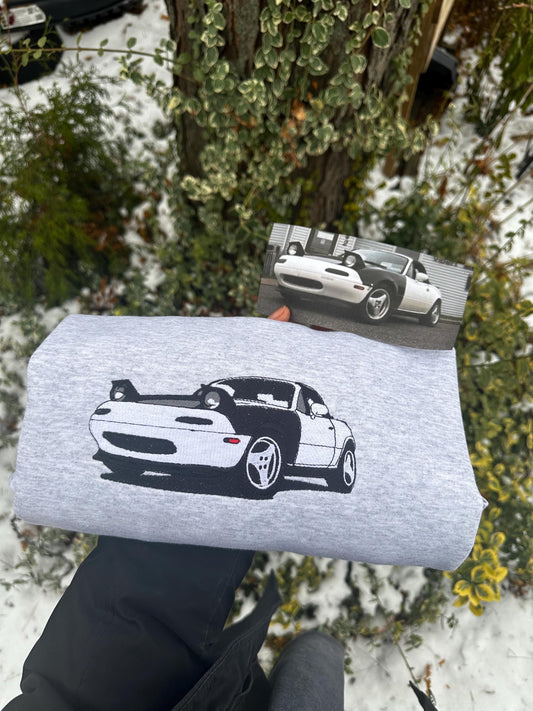 Personalized Car Hoodie | Custom Vehicle Sweatshirt
