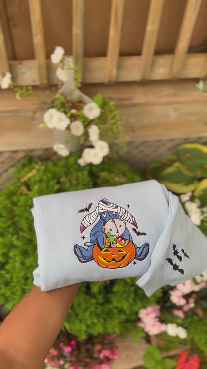 Eeyore Custom Embroidered sweatshirt
– Size small (Only One Available!)