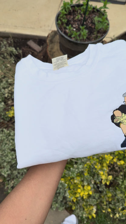 Custom Embroidered Mini Portrait Grandpa