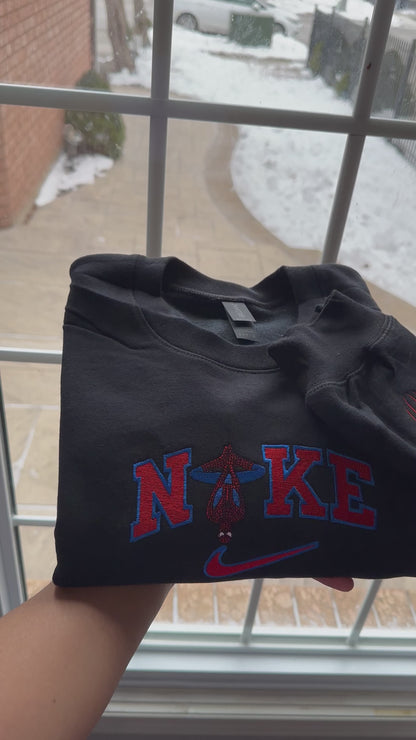 SPIDER Embroidered sweatshirt – Size small (Only One Available!)