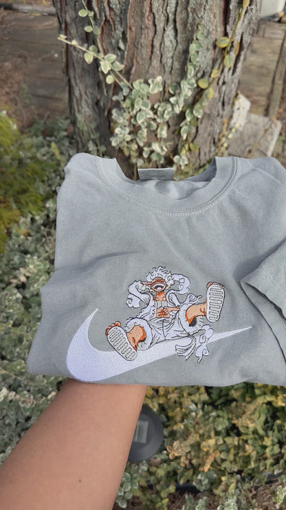 LUFFY  Embroidered Tshirt